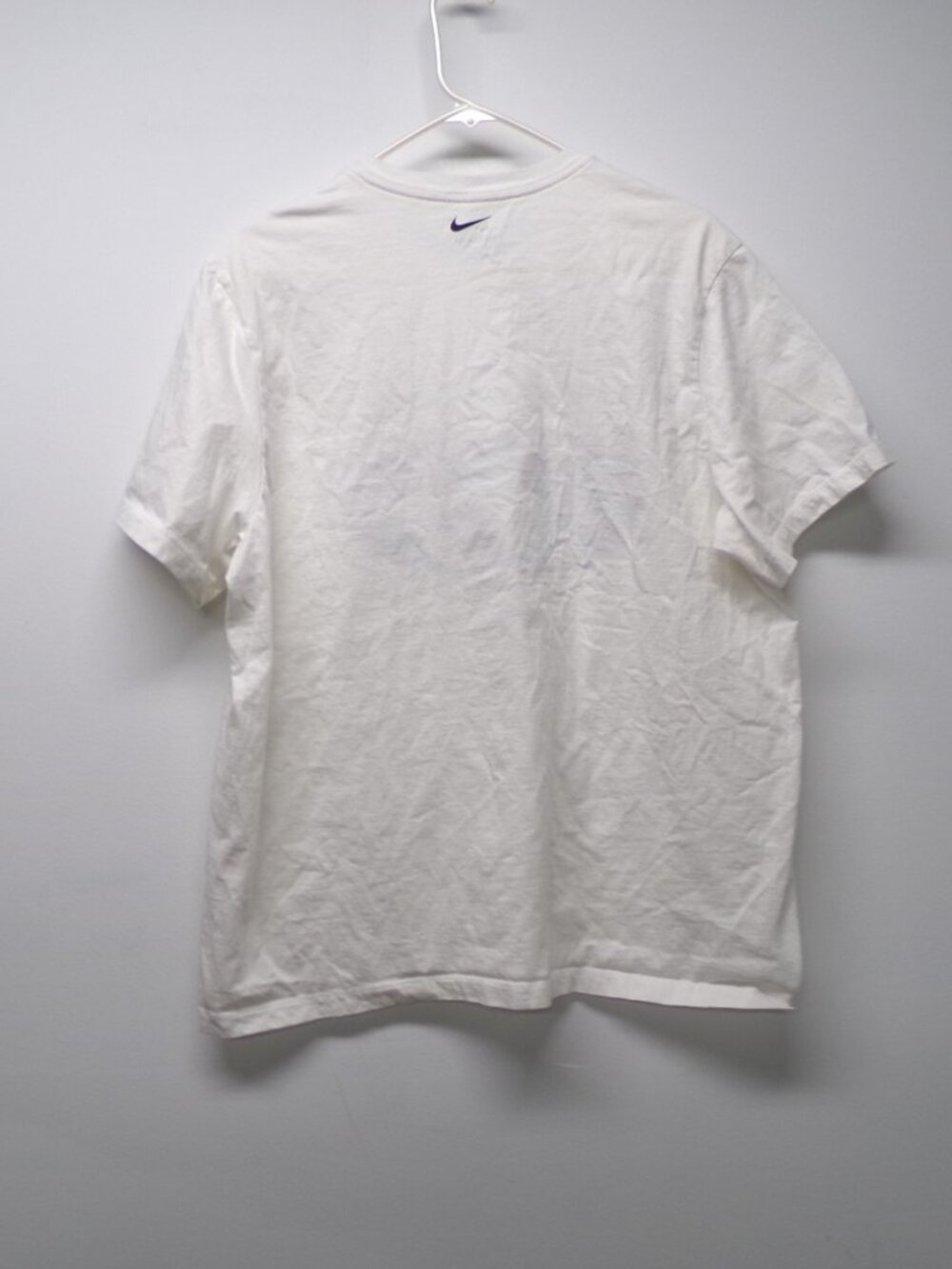 Nike x Caitlin Clark Was Here T Shirt XL White Swoosh Indiana Fever WNBA Game - Picture 2 of 4